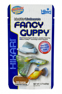 HIKARI TROPICAL FANCY GUPPY: 22g