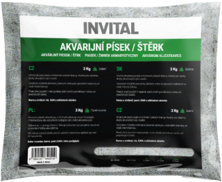 Akvarijní písek křemičitý jemný 0,2-0,8mm 25kg